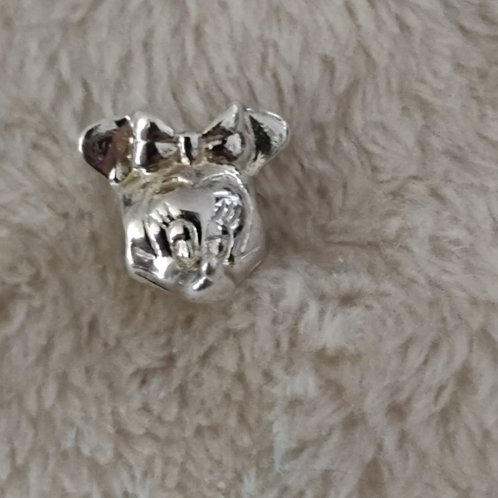 Disney Sterling Silver Minnie Mouse Pandora Charm